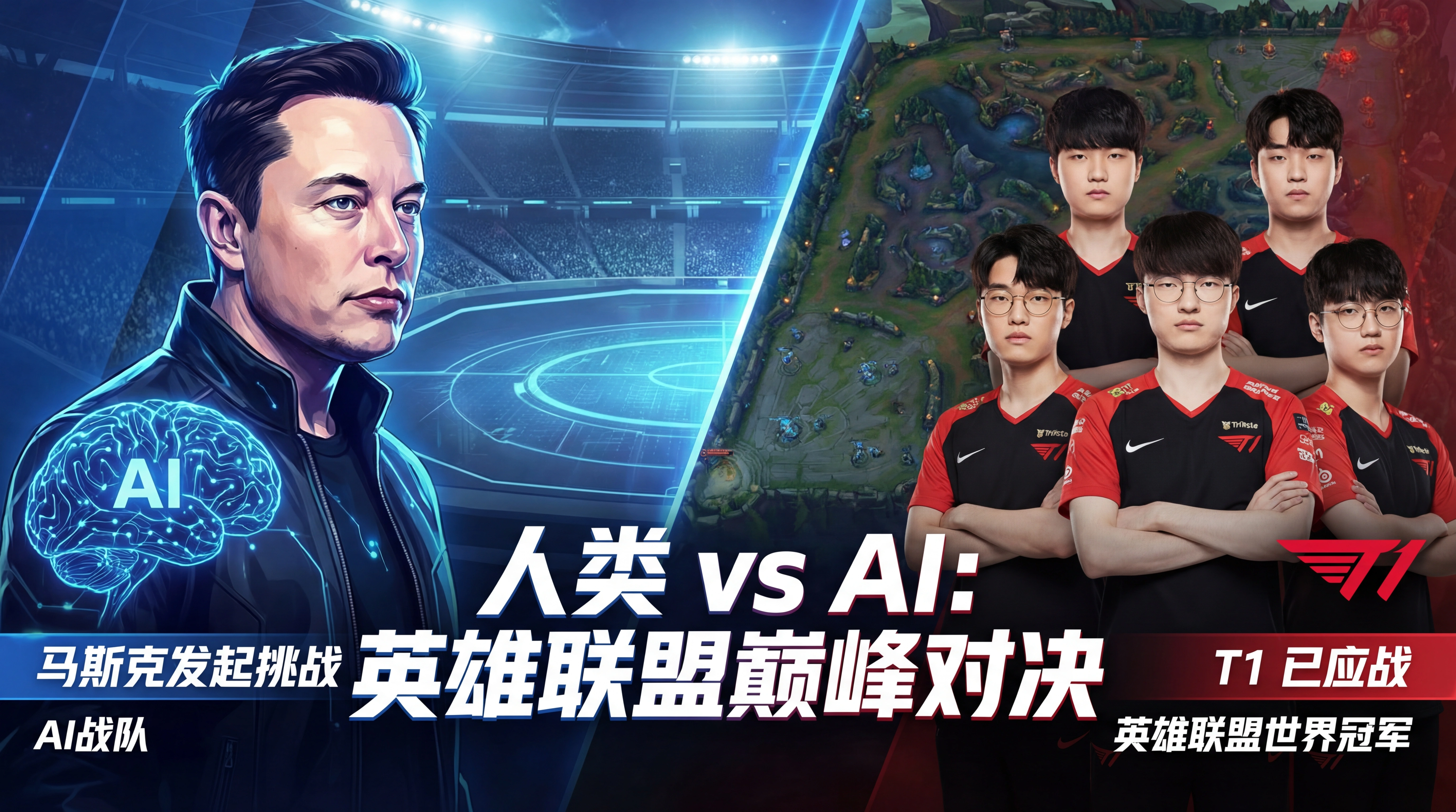 Grok5将挑战《英雄联盟》S16冠军