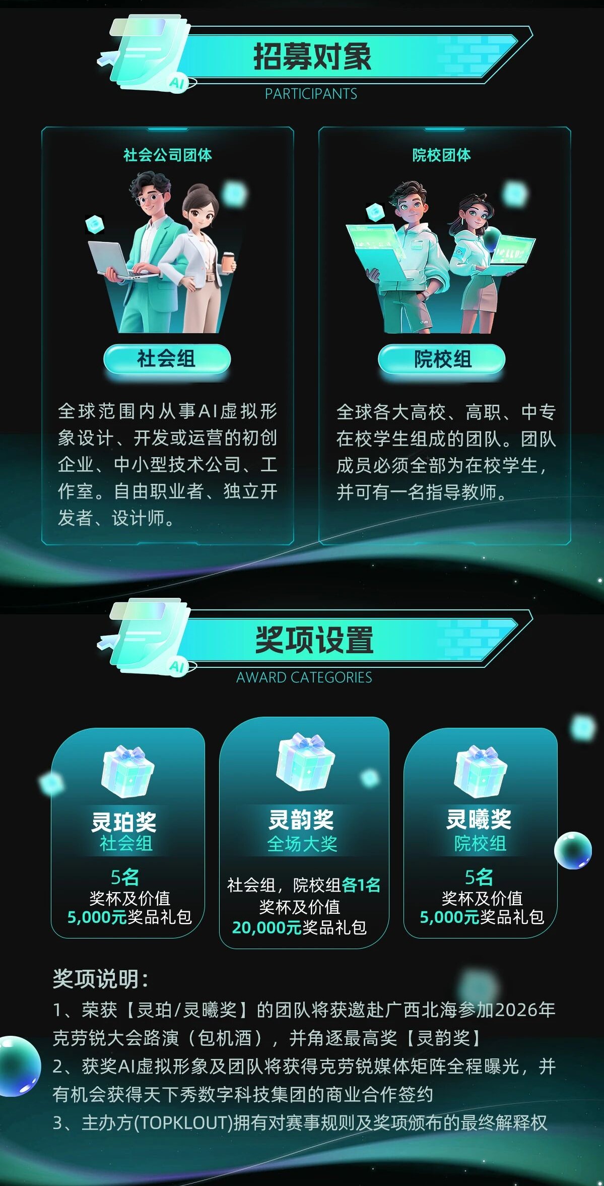 克劳锐2025社交媒体AI虚拟形象设计大赛