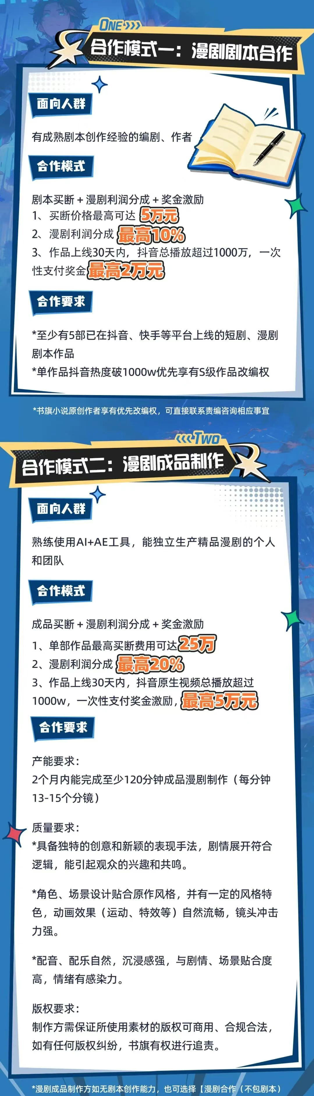 书旗中文网漫剧启航计划