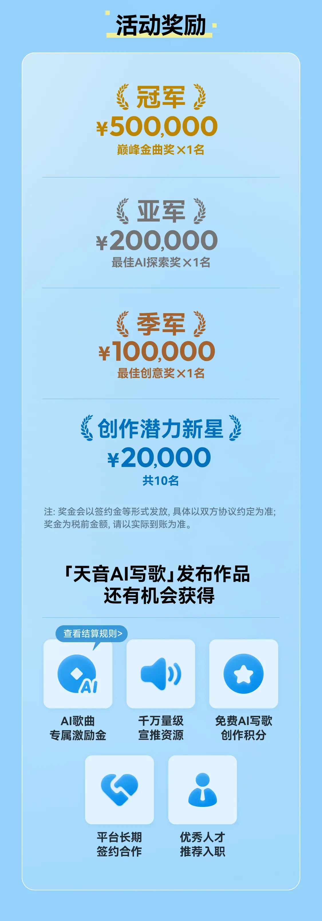 网易百万奖金AI音乐创作大赛