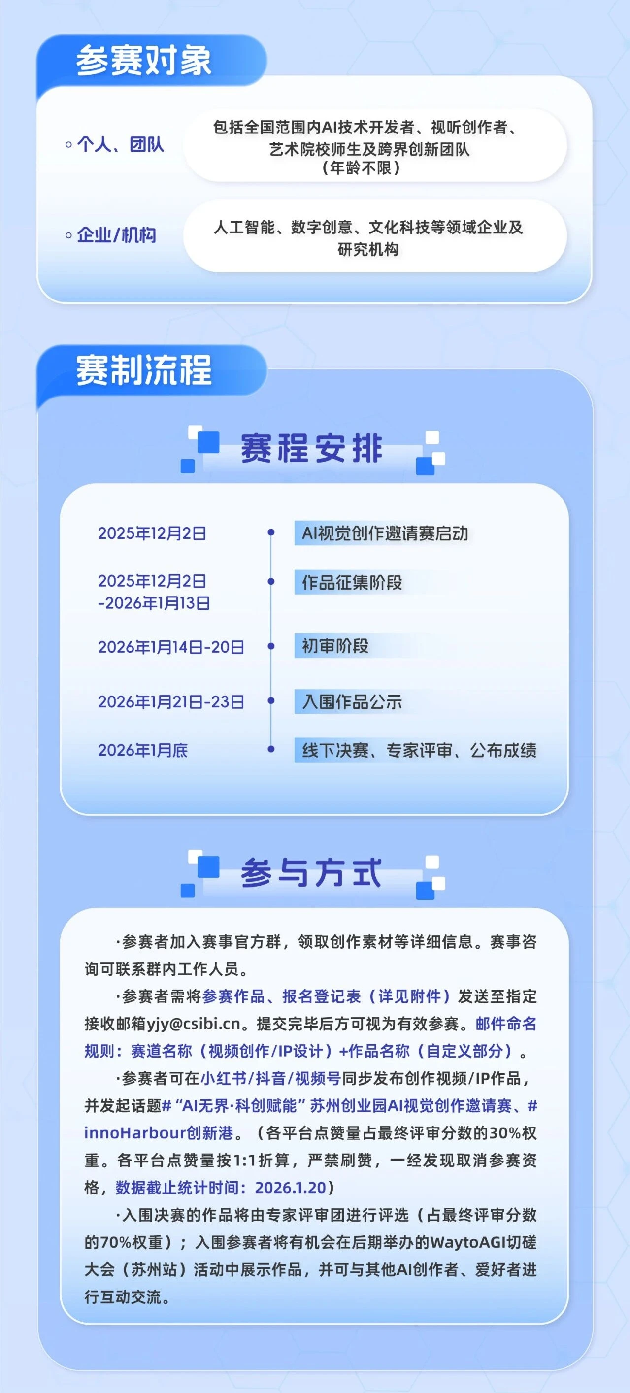 苏州创业园AI视觉创作邀请赛