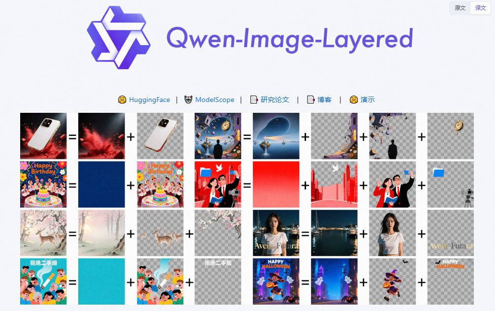 Qwen-Image-Layered模型