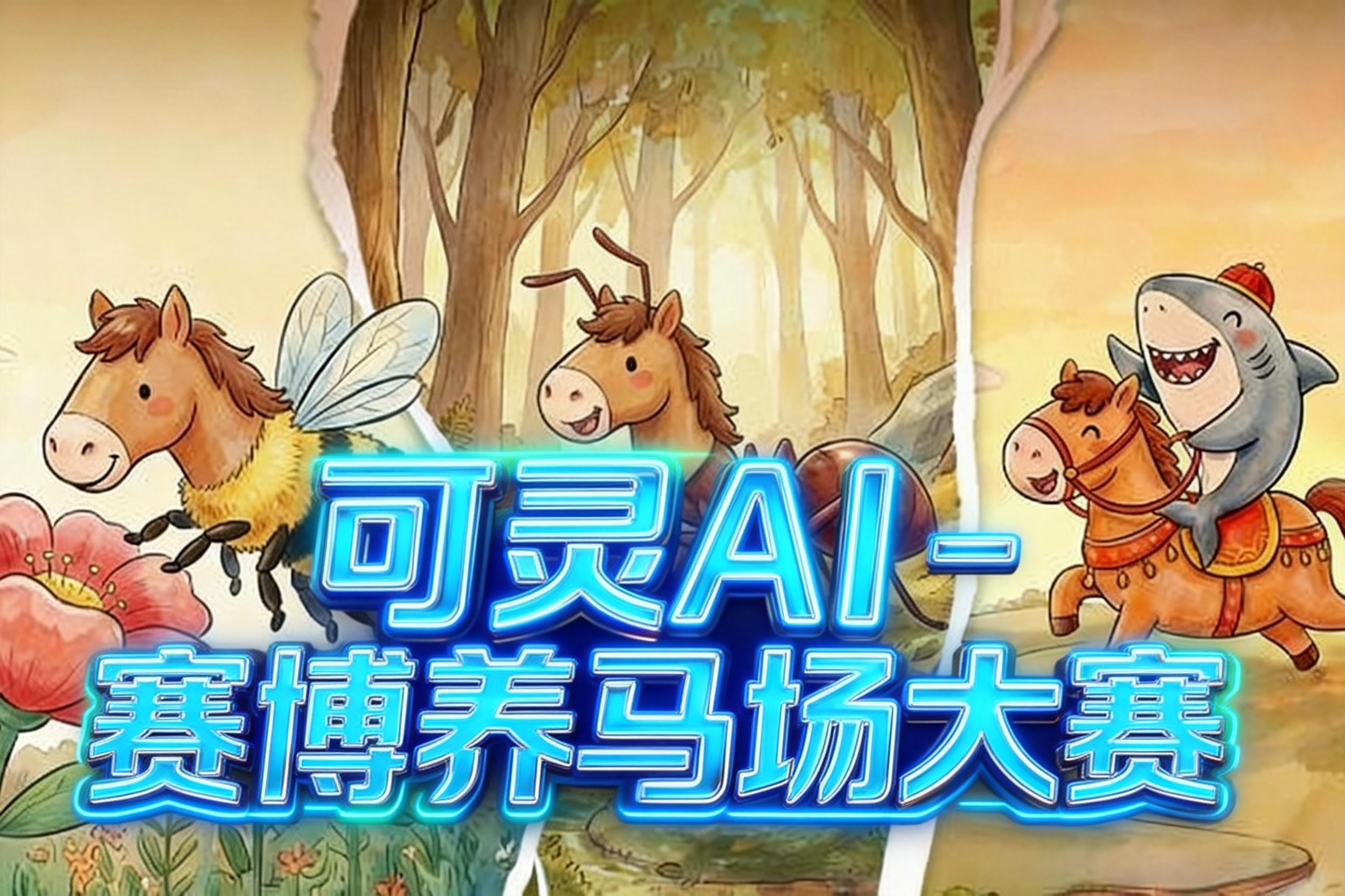 可灵AI：赛博养马场大赛火热进行中..