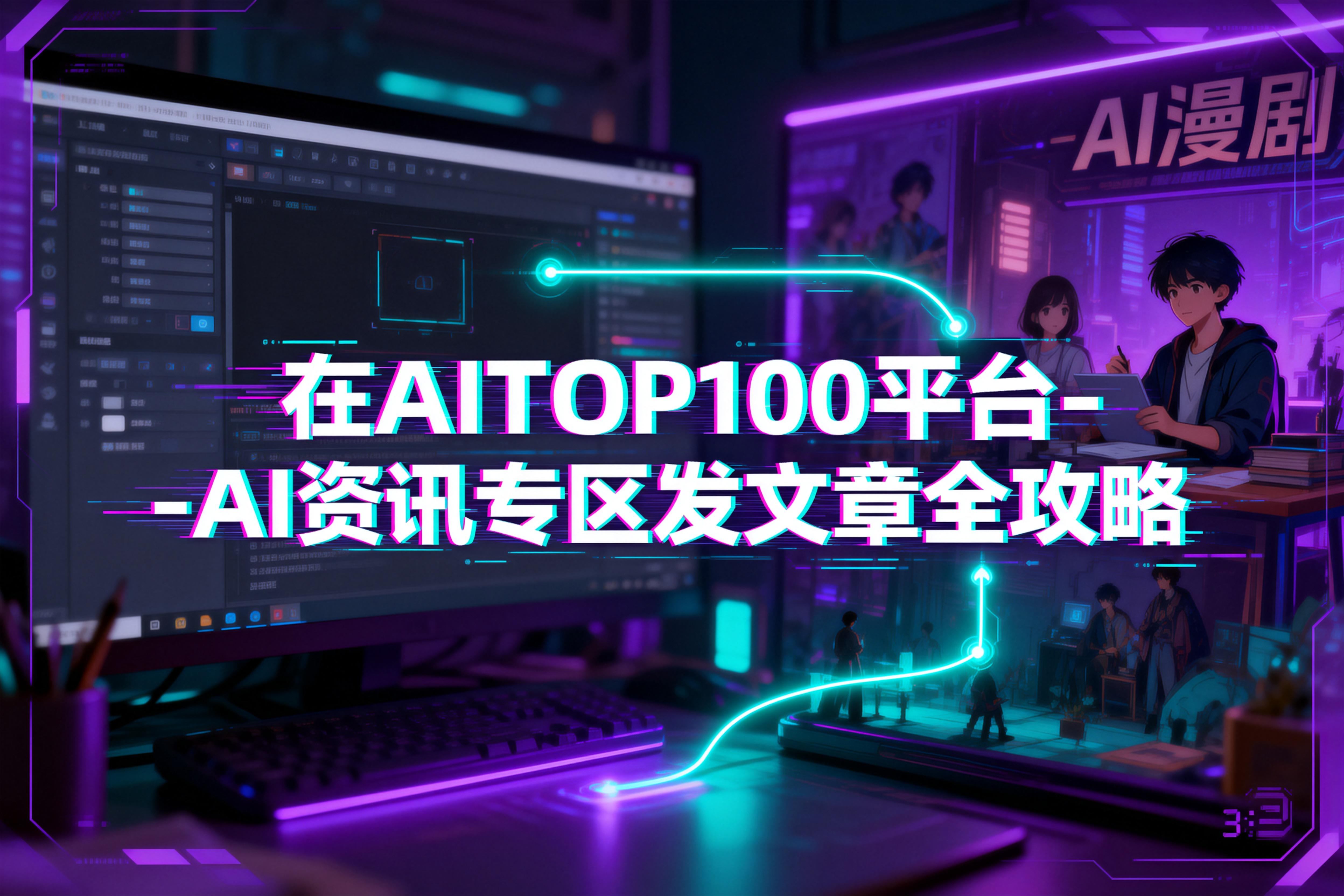 在AITOP100平台—AI资讯专区发文章全攻略