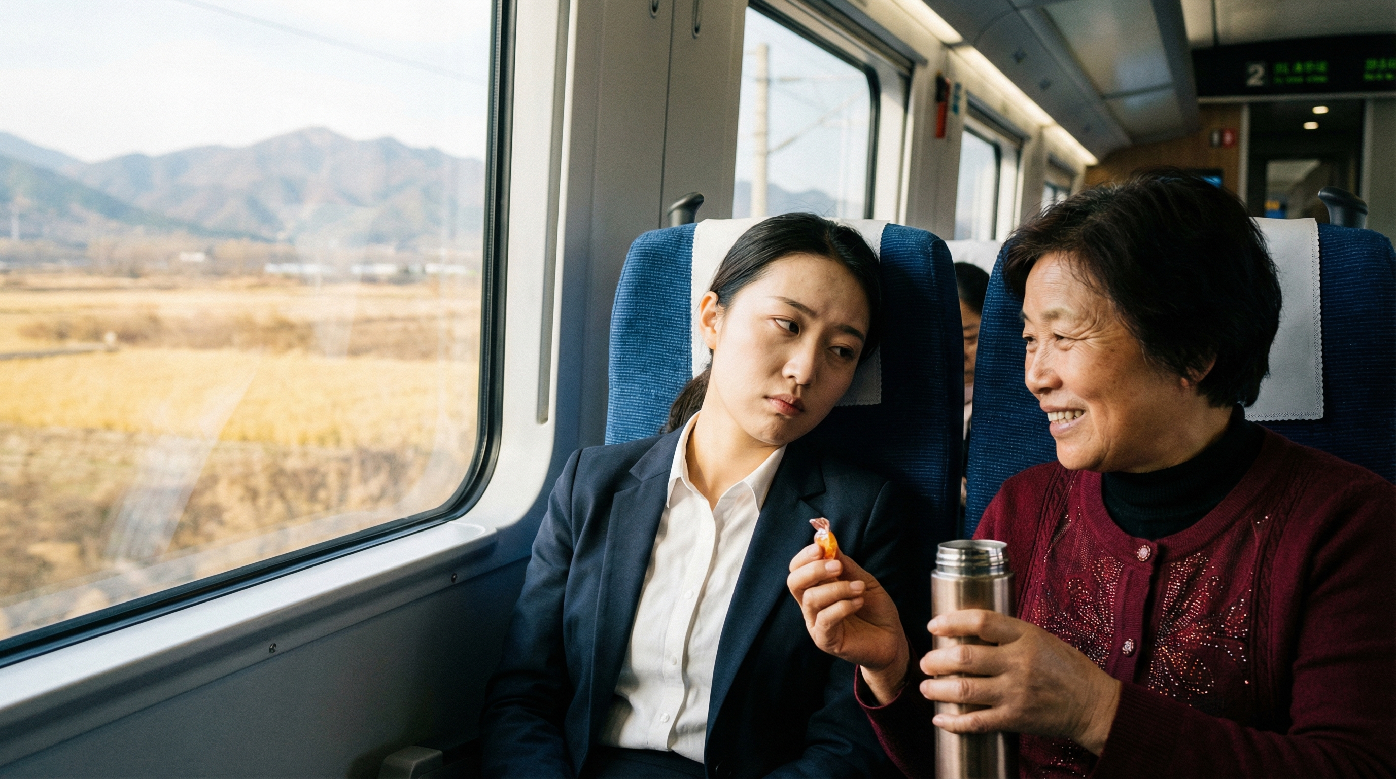 高铁上的无声相助