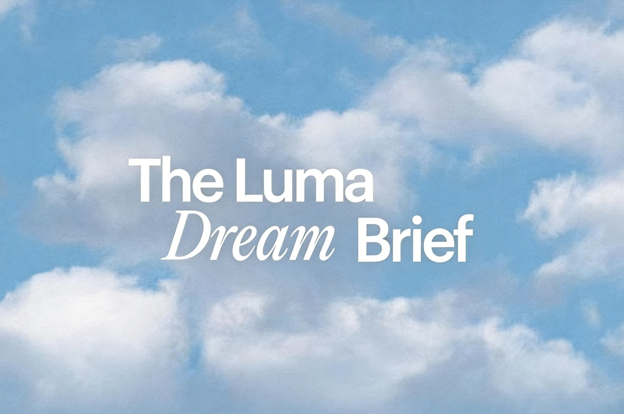 Luma Dream Brief全球AI竞赛：百万美金等你来拿！