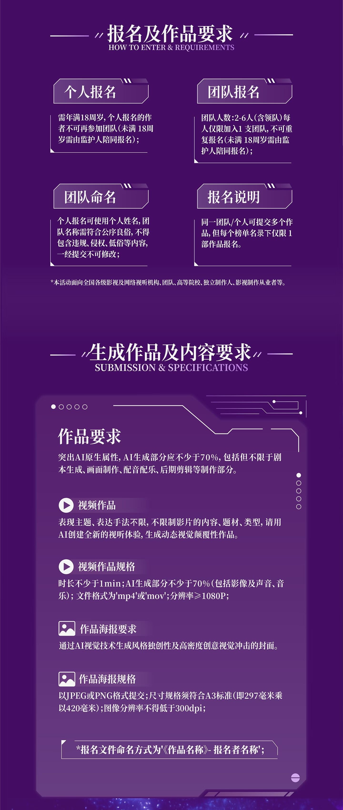 中国·首届AI影视创新榜作品征集