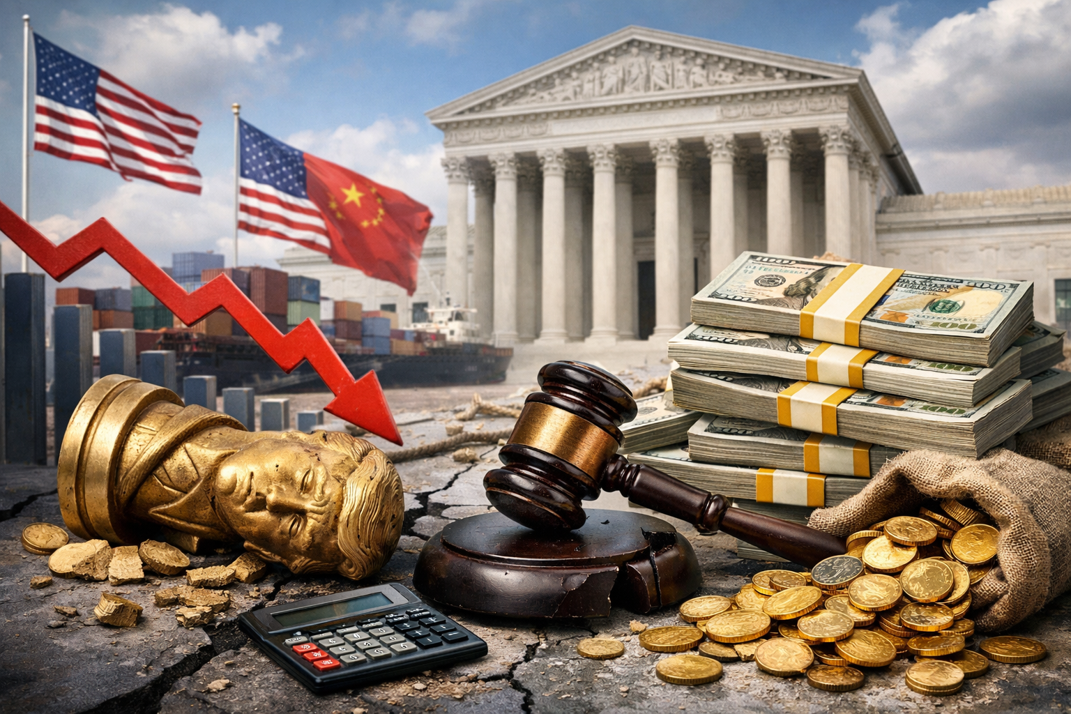 最高法院扳倒特朗普关税：这1750亿，你能拿到多少？