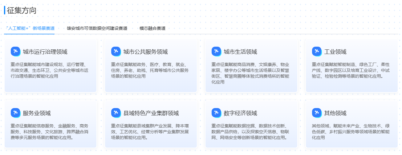 2026雄安垂直大模型（智能体）应用大赛