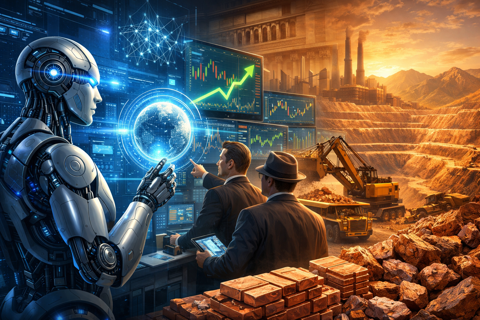 AI越聪明，铜矿越值钱？华尔街的HALO逻辑