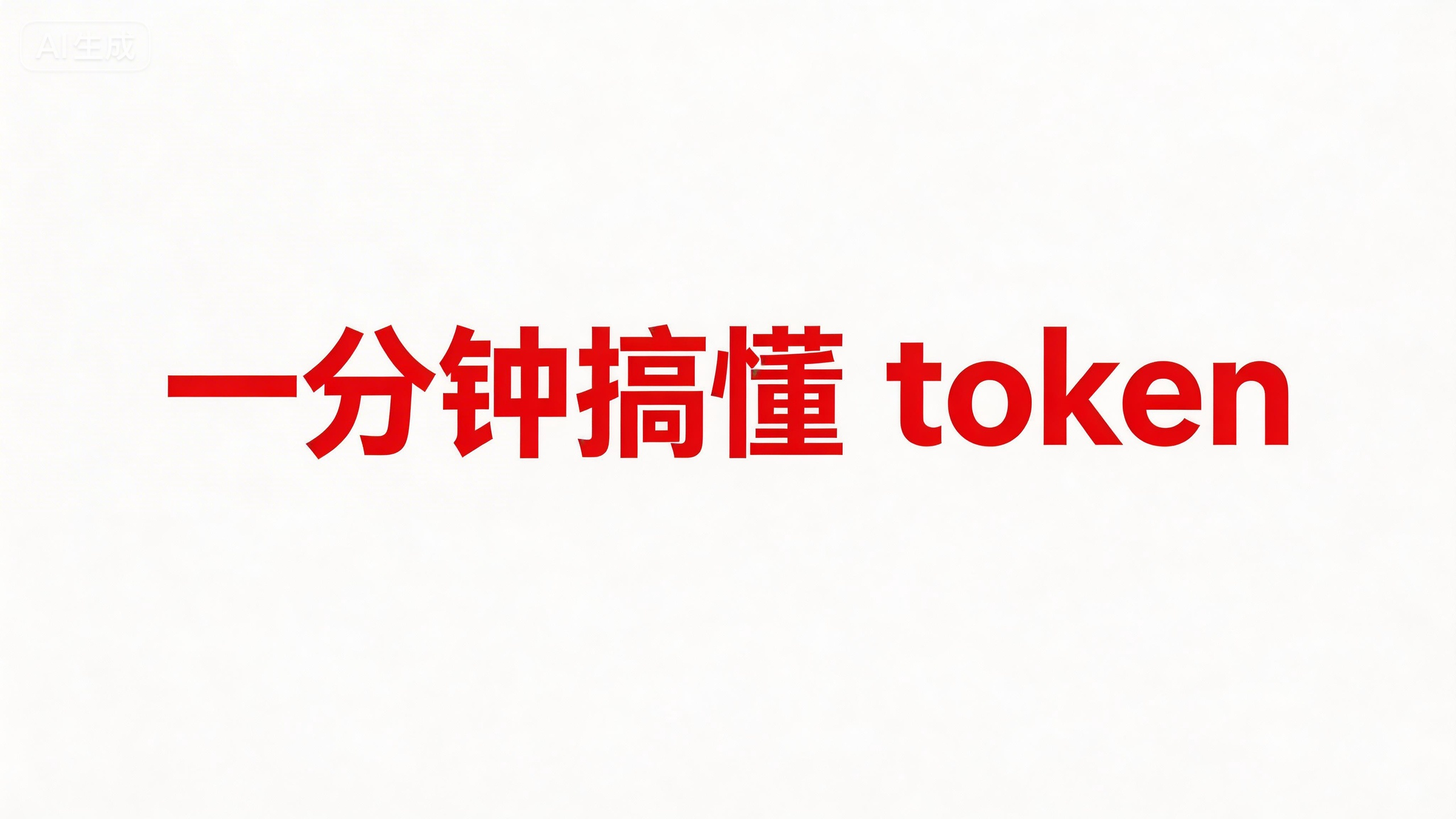 别再被 AI 乱扣钱！一分钟搞懂 token，小白秒懂不踩坑