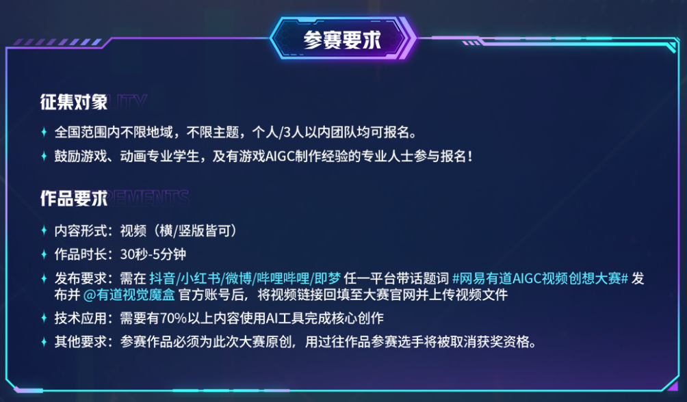 网易有道AIGC视频创想大赛