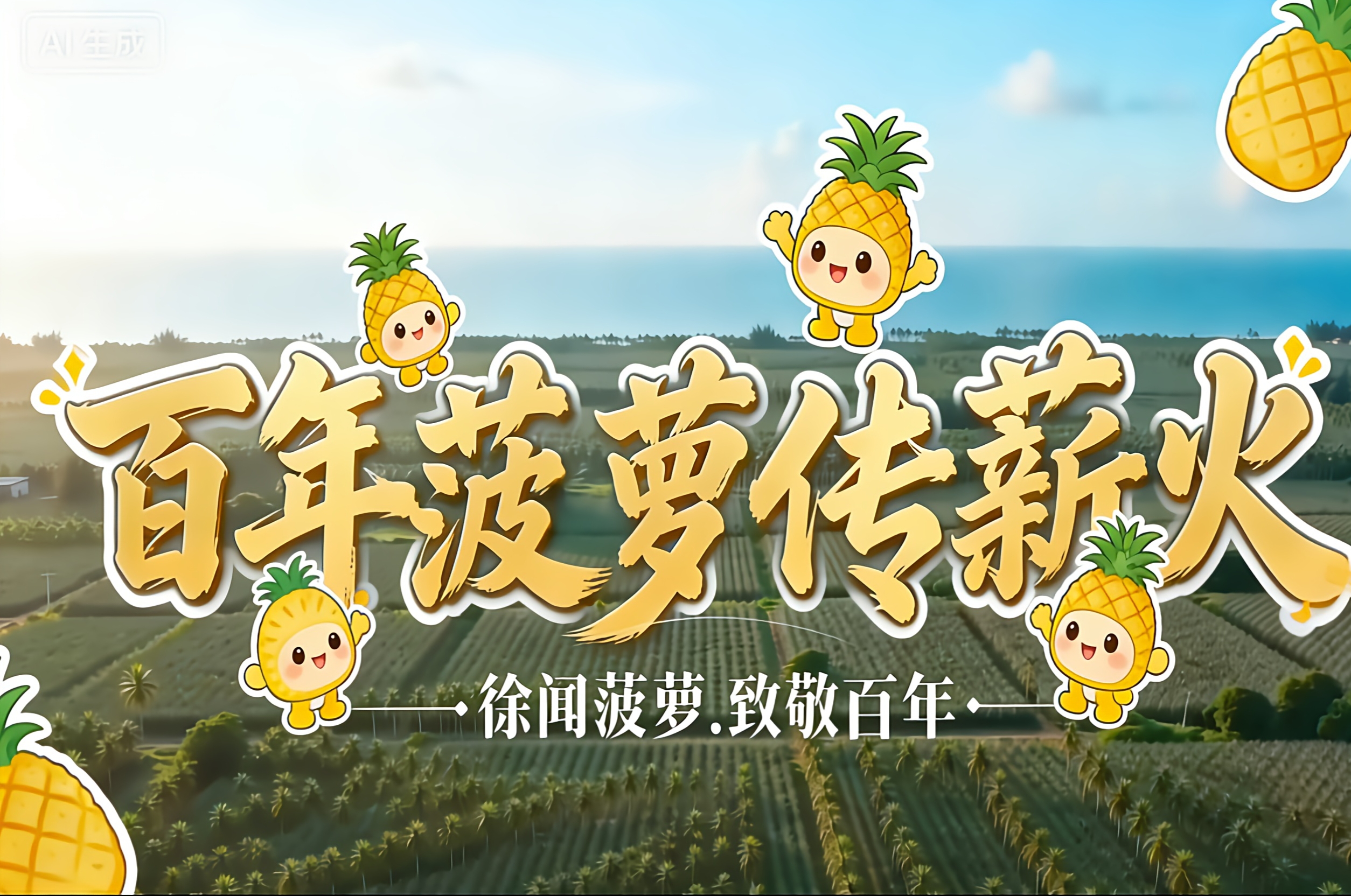 🍍《一颗菠萝，百年徐闻》