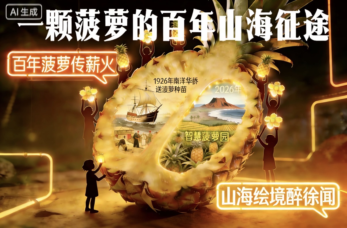 一颗菠萝的百年山海征途