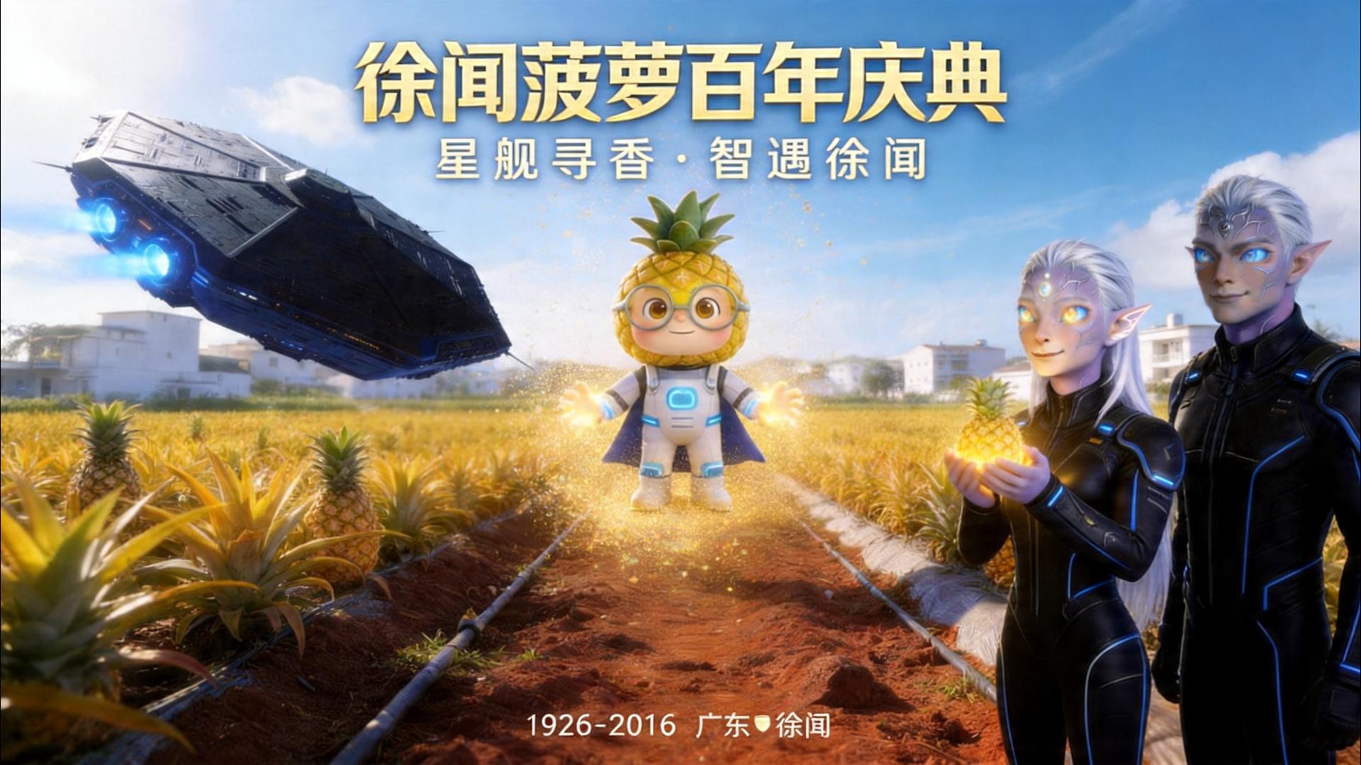 徐闻菠萝百年庆典之《星舰寻香·智遇徐闻》