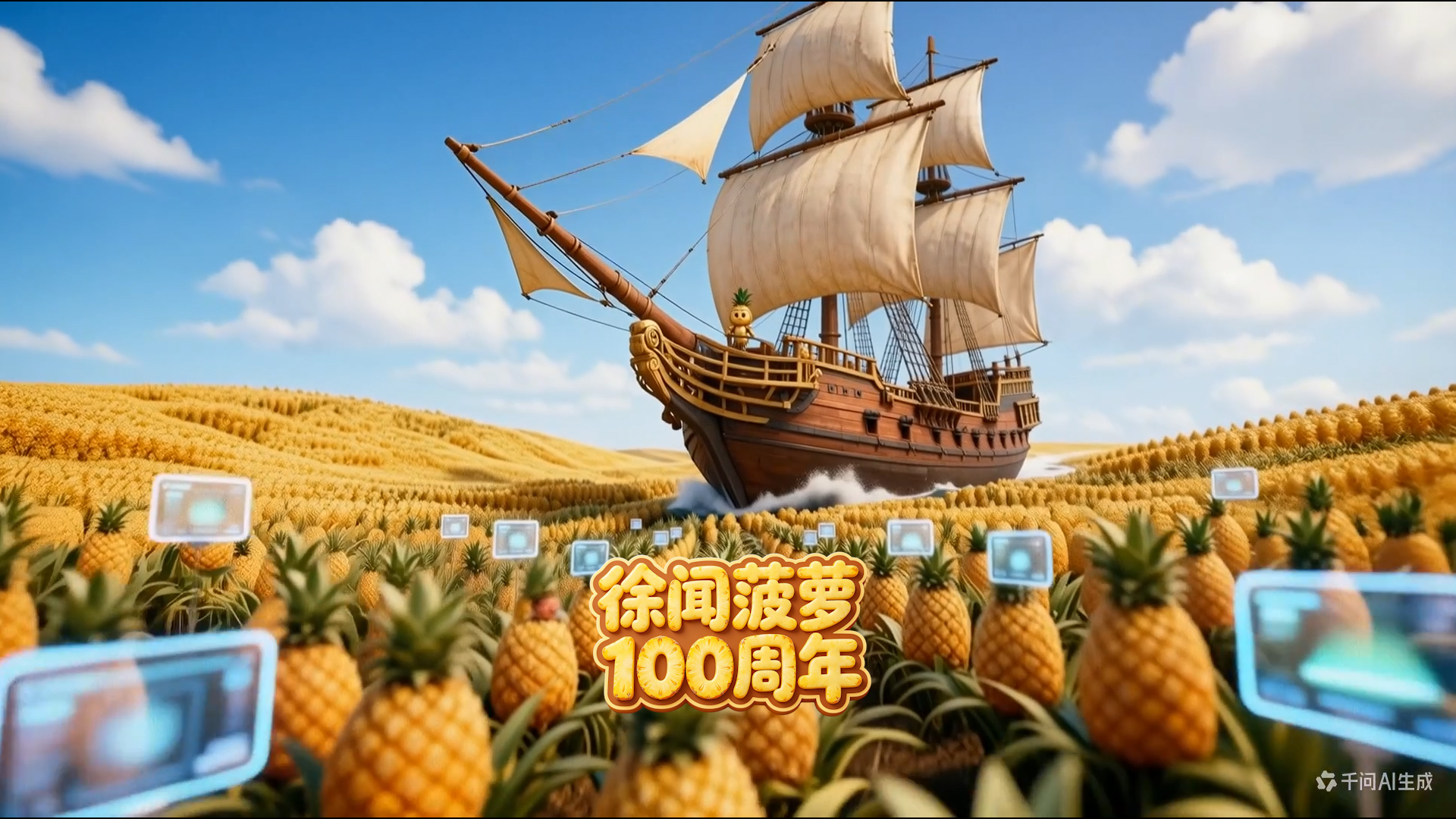 闻菠萝萌酷说唱MV