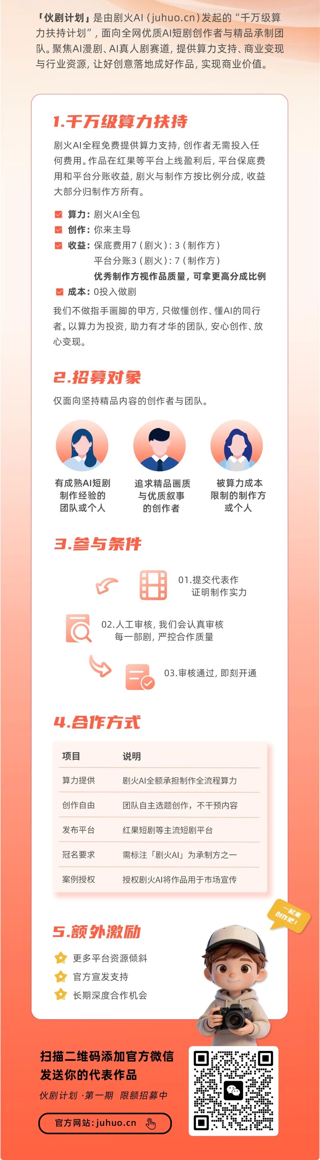 剧火AI伙剧计划:算力我买单好剧你来拍