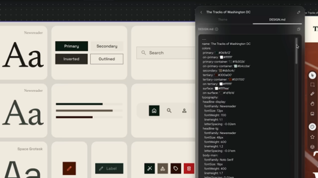 Google开源DESIGN.md格式