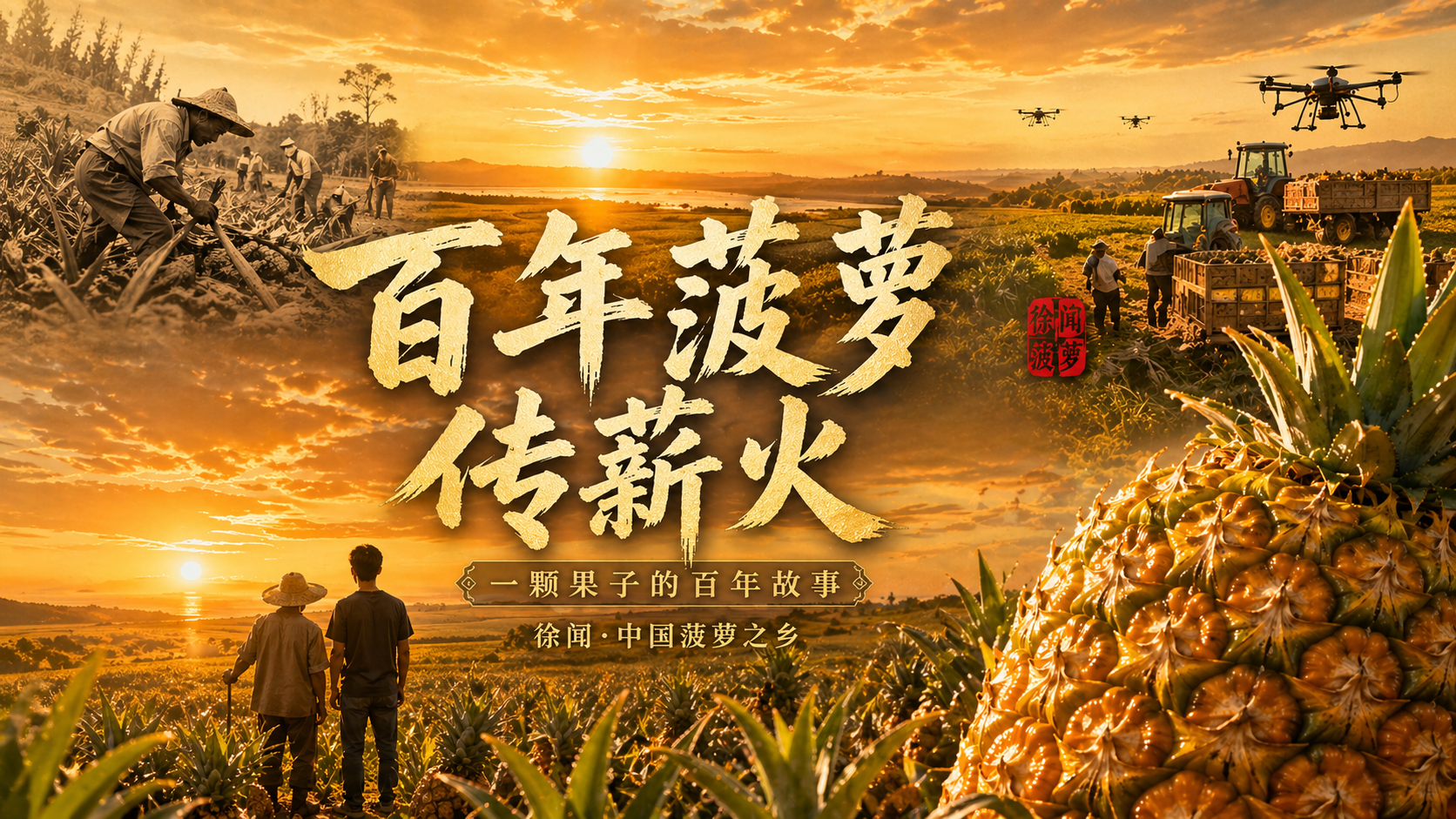 《百年菠萝传薪火》
