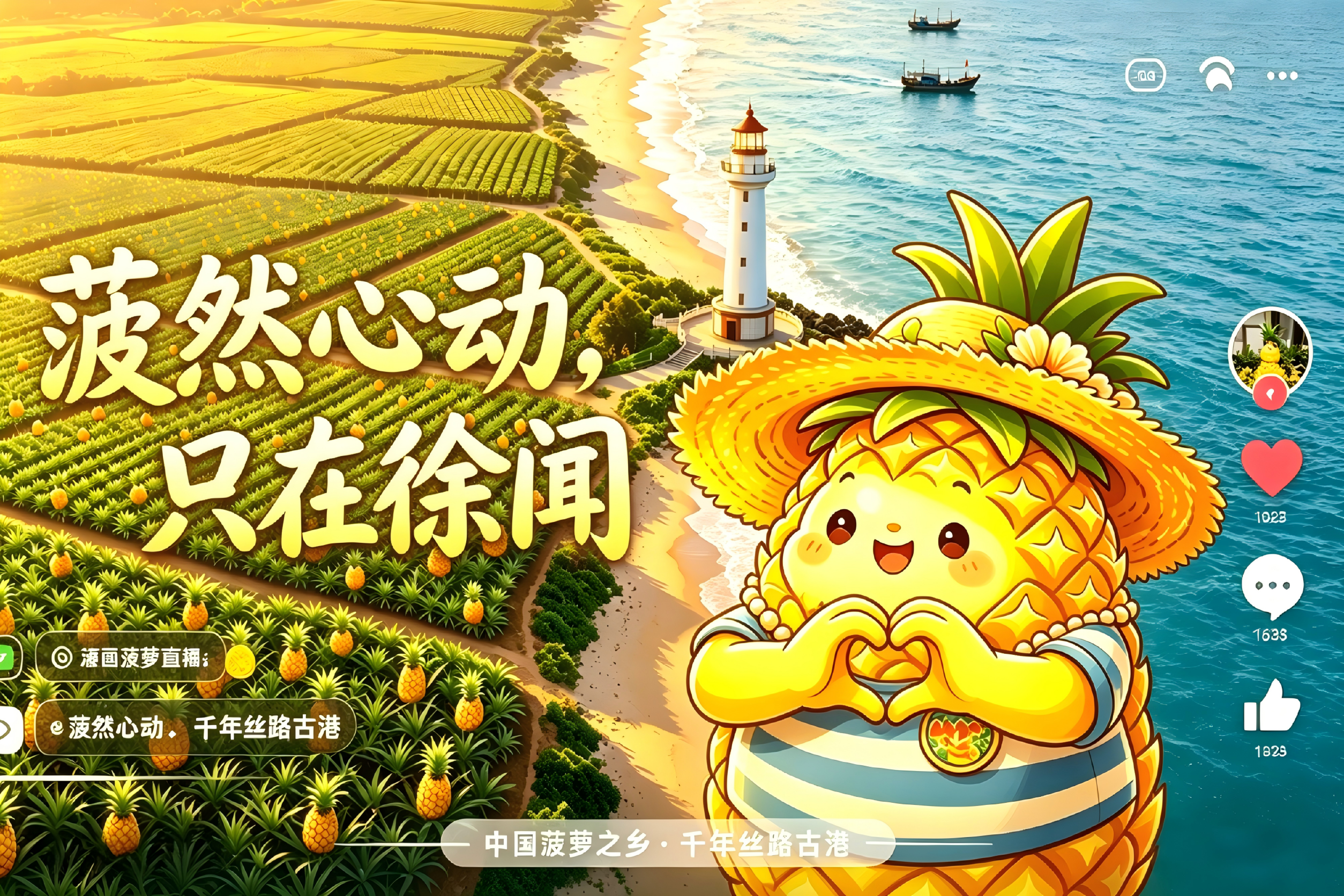 菠然心动，只在徐闻