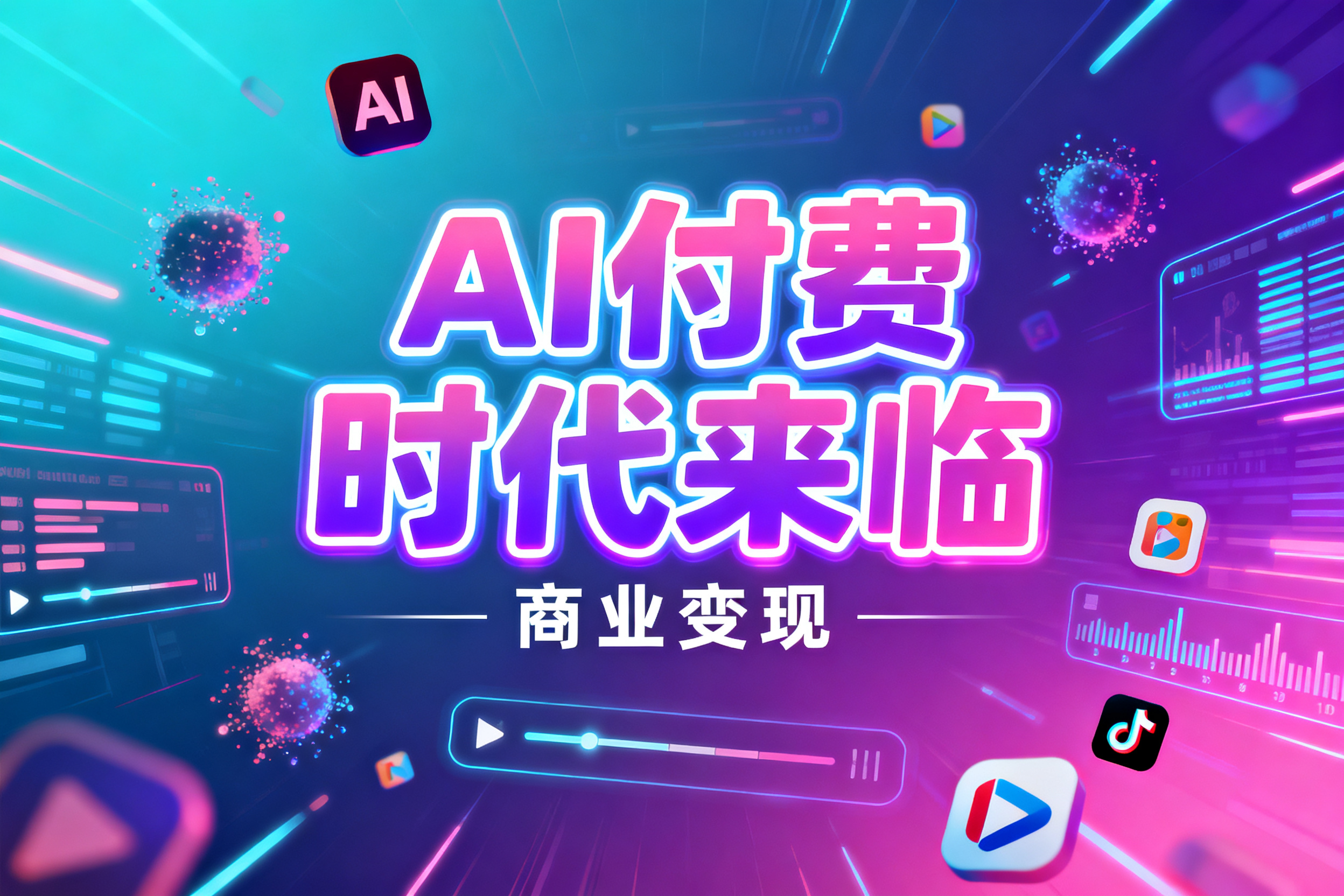 AI付费时代终结“瞎玩”：不变现就是持续亏损，普通人该如何破局？