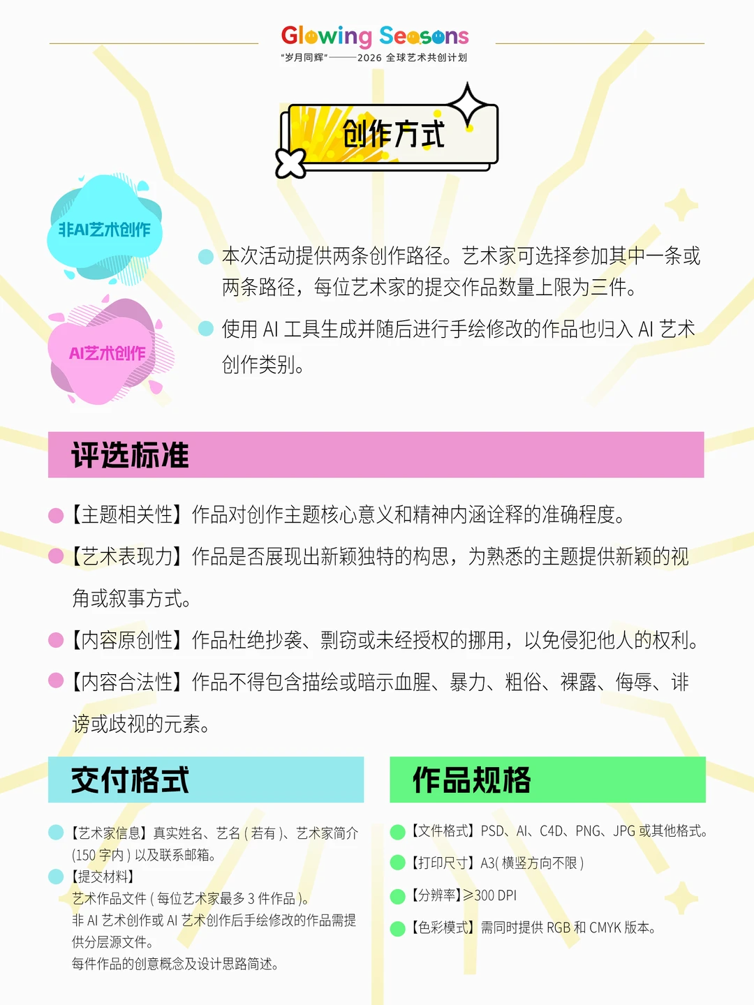 2026全球艺术共创计划作品征集