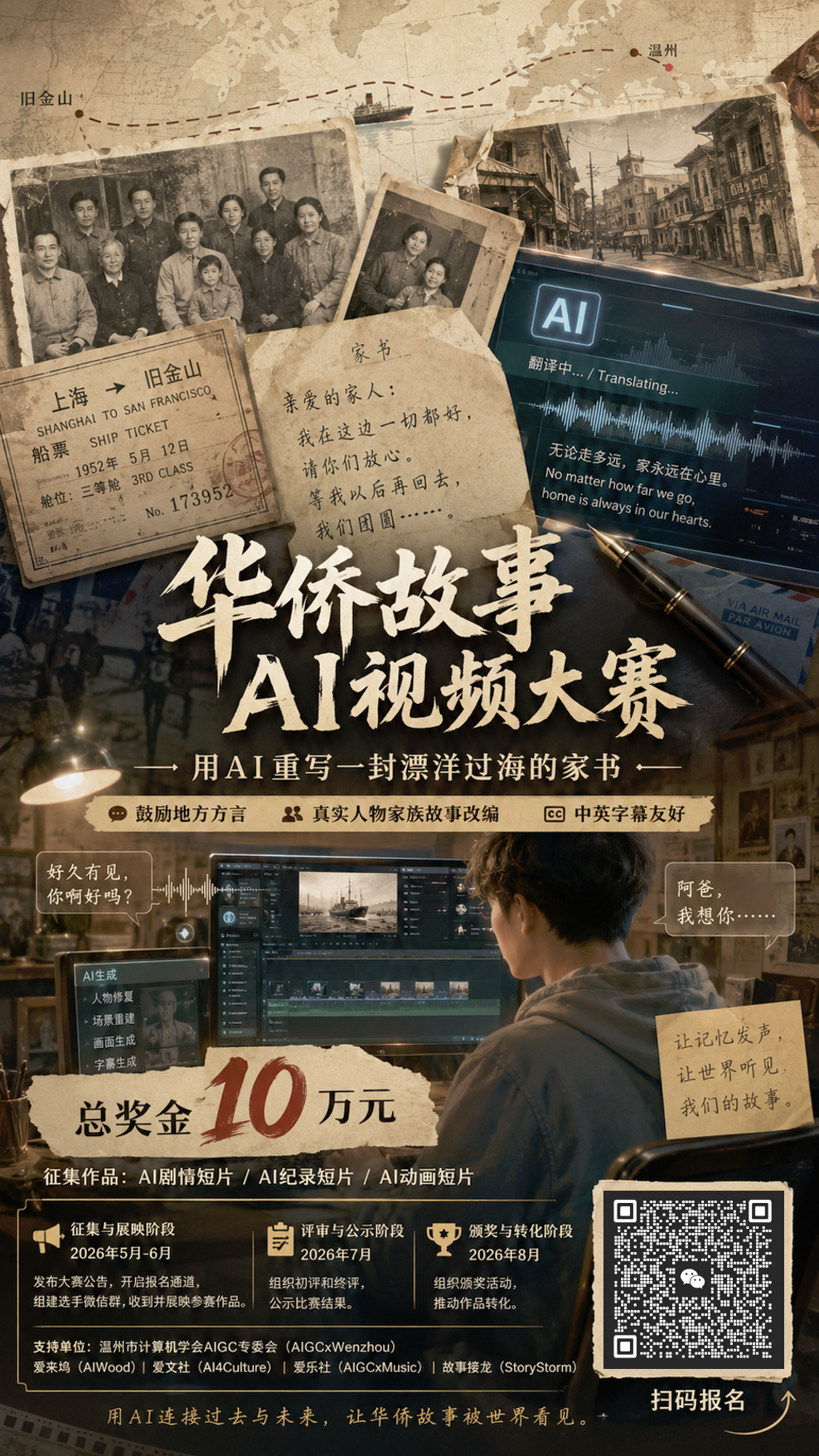 2026全球华侨故事AI视频大赛