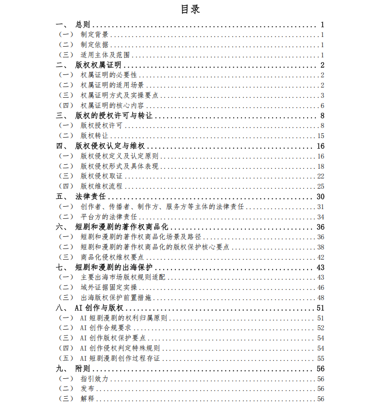2026短剧漫剧版权保护实操指引V1.0