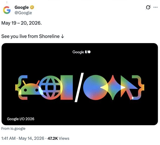 Google I/O大会