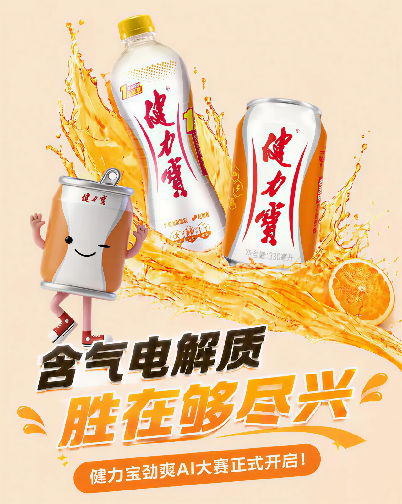 健力宝劲爽AI大赛