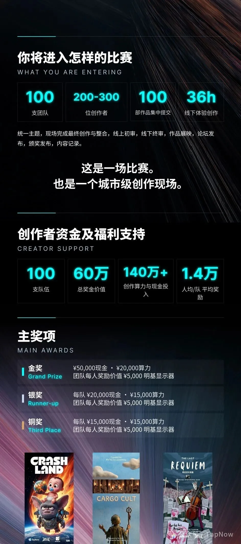 TapTV Arena AI动画黑客松