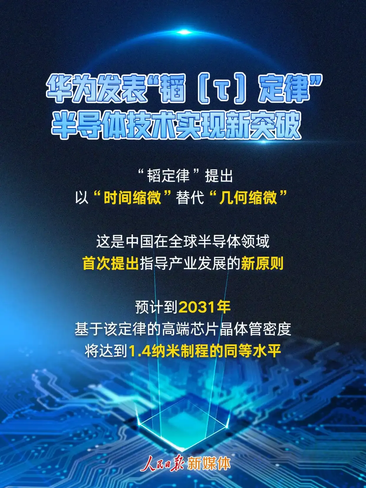华为滔定律