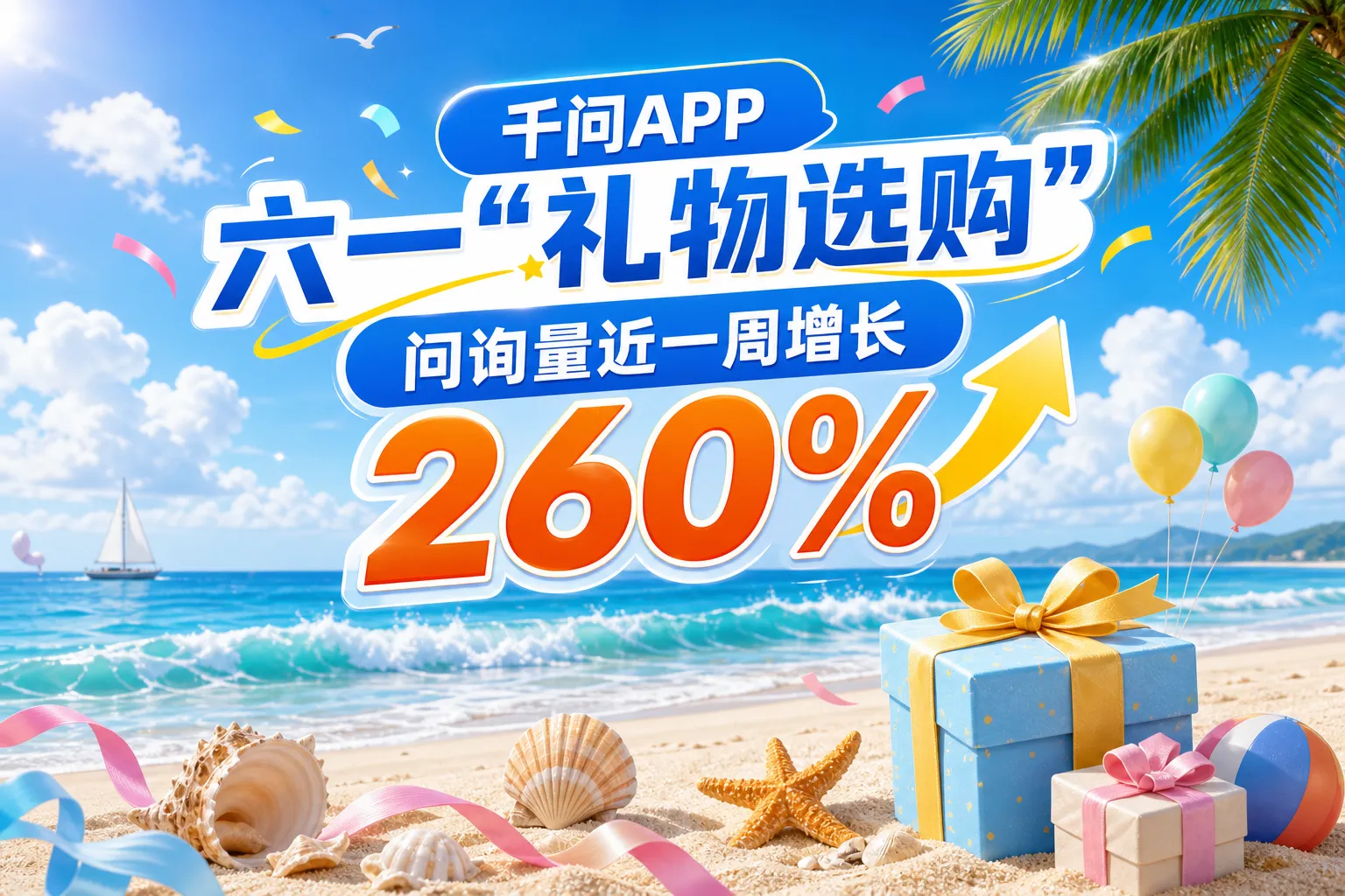 六一礼物选到头疼？千问APP爆火：问询量暴涨260%，成年人也在疯狂"抄作业"