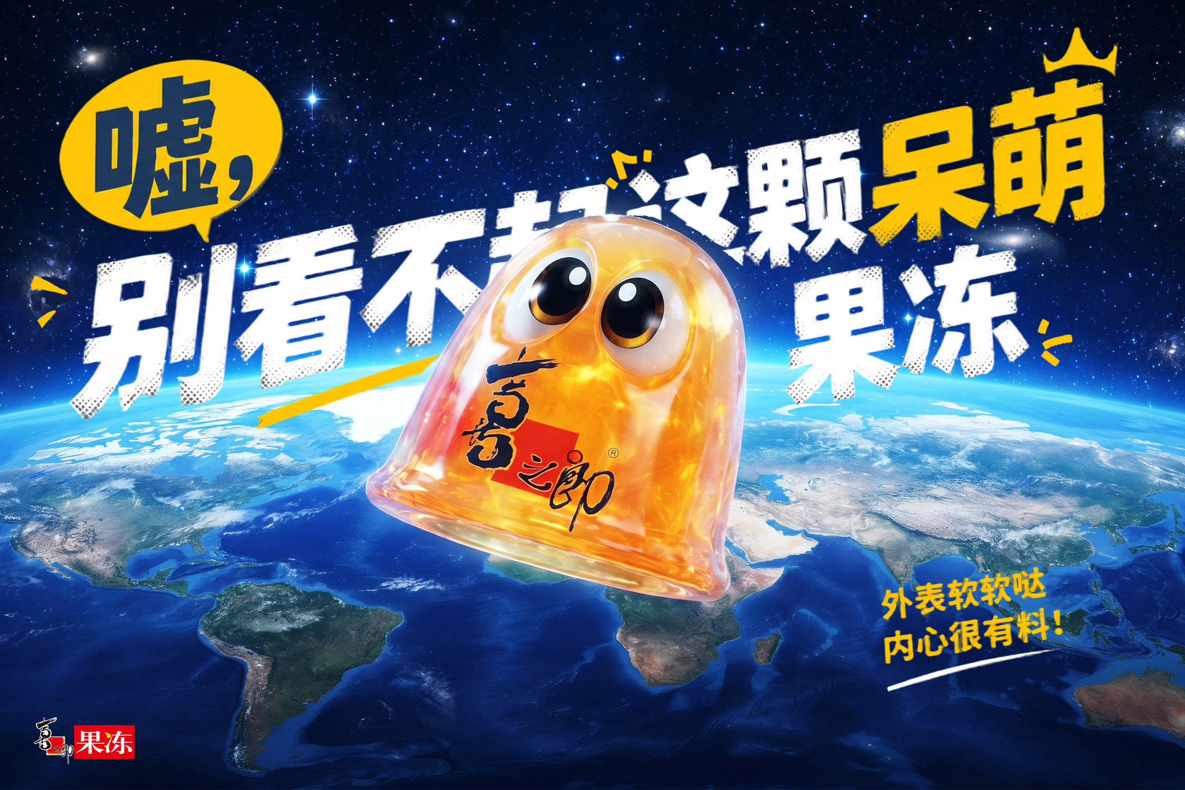 嘘！别看不起这颗呆萌果冻