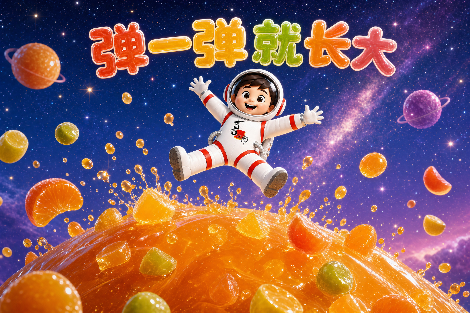 弹一弹就长大