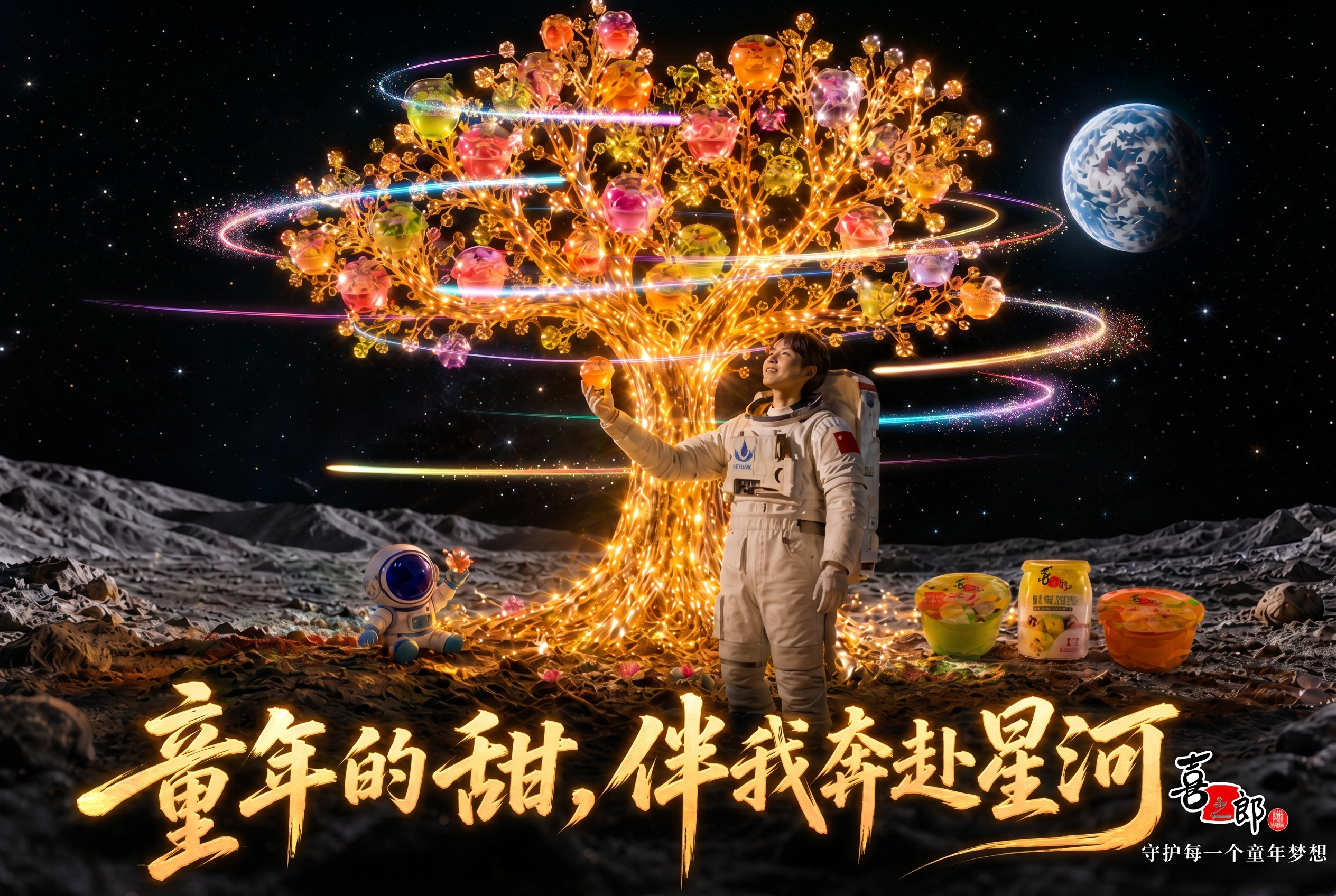 童年的甜，伴我奔赴星河
