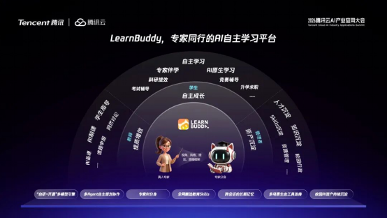 腾讯发布首款智能体学习应用LearnBuddy，让“专家AI”伴你同行
