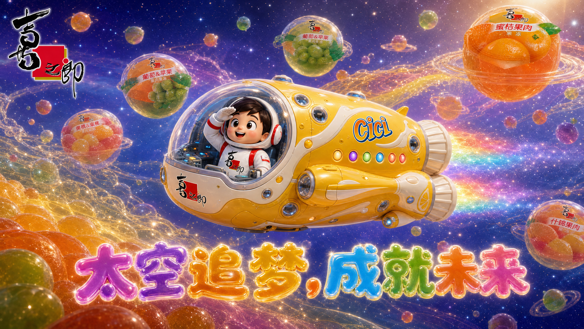 《CICI 号起航：小喜的星际追梦之旅》