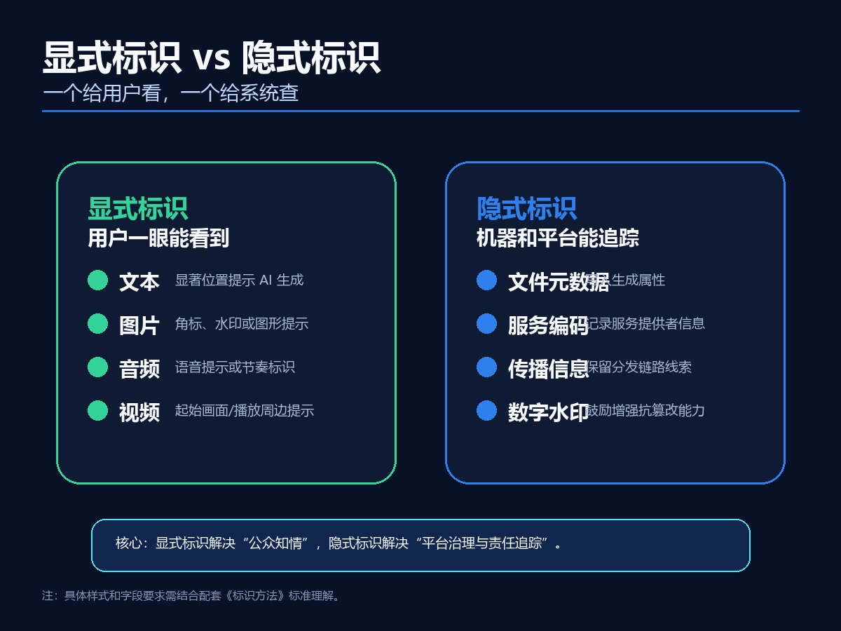 四部门联合出台《人工智能生成合成内容标识办法》：AI 内容不能再“裸奔”了