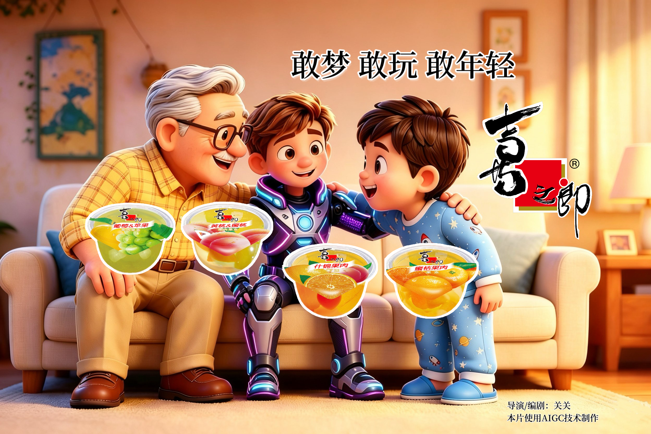 喜之郎 敢梦敢玩敢年轻