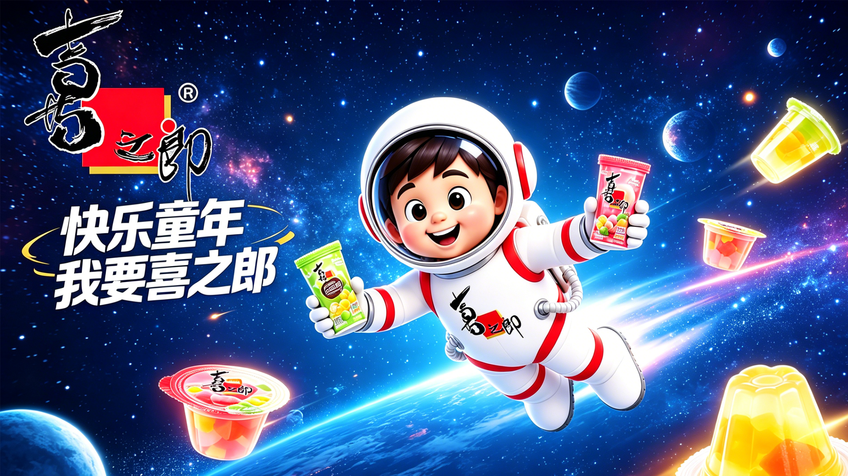 快乐童年 我要喜之郎