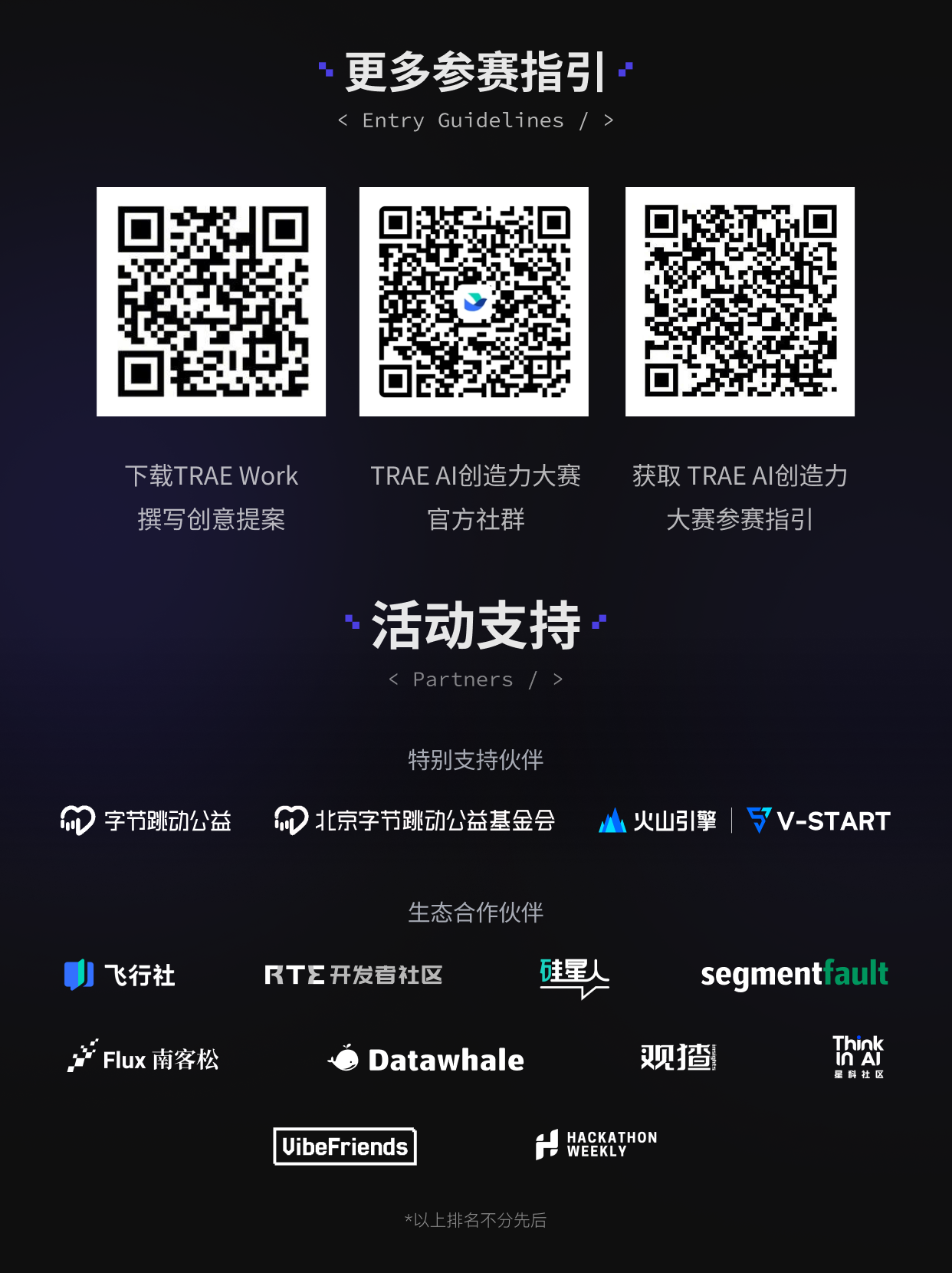 字节跳动TRAE AI创造力大赛