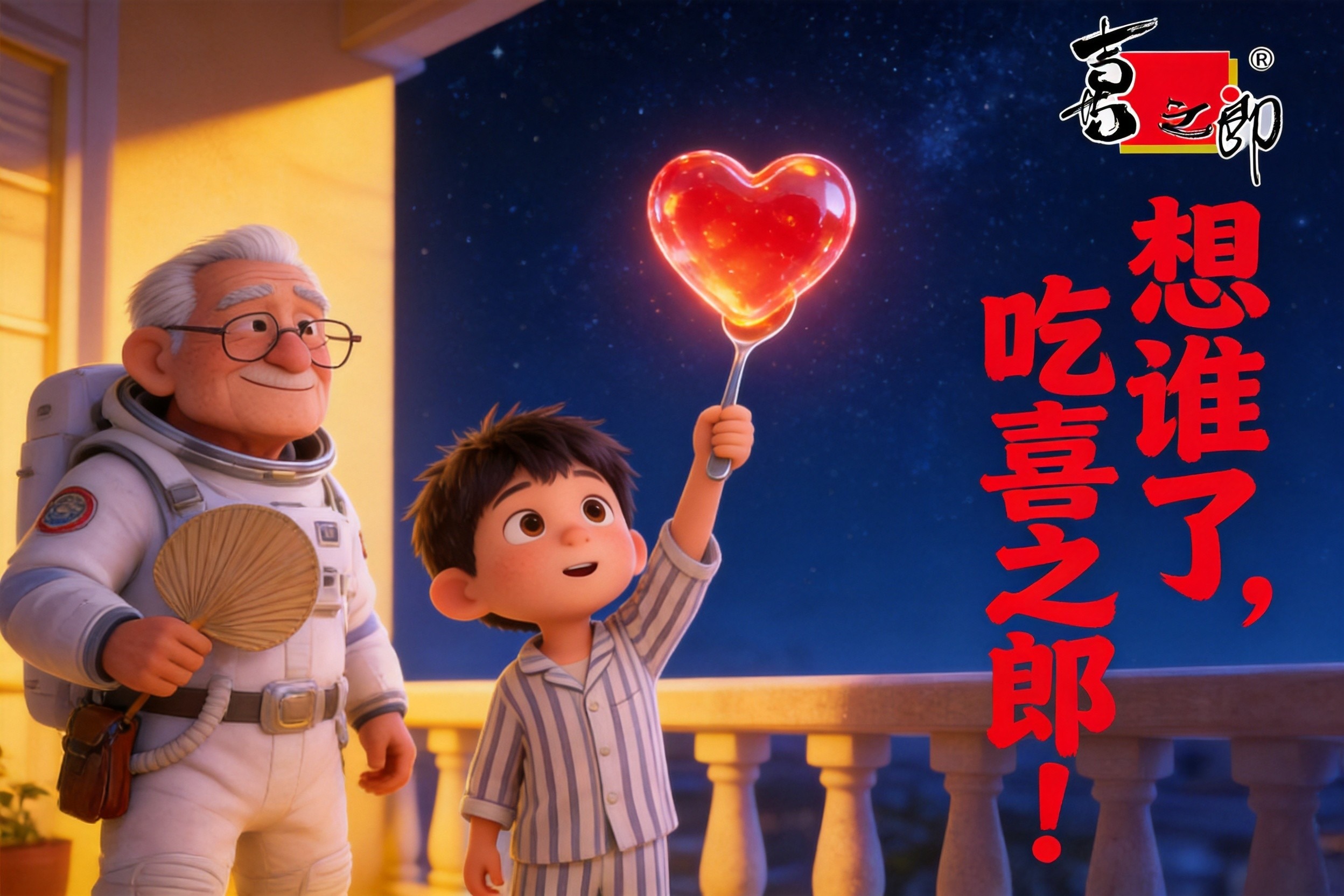 想谁了，吃喜之郎！