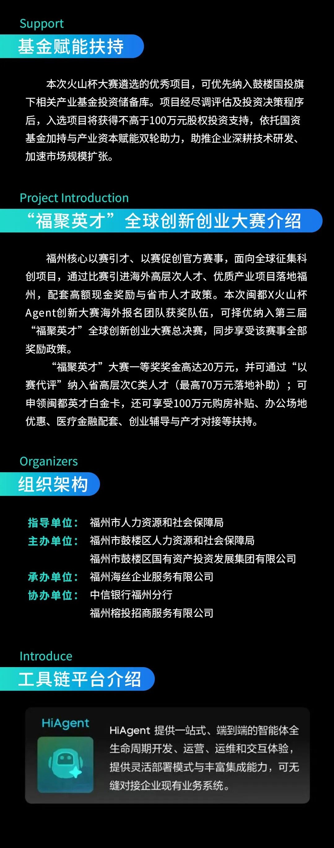 闽都×火山杯 Agent创新大赛