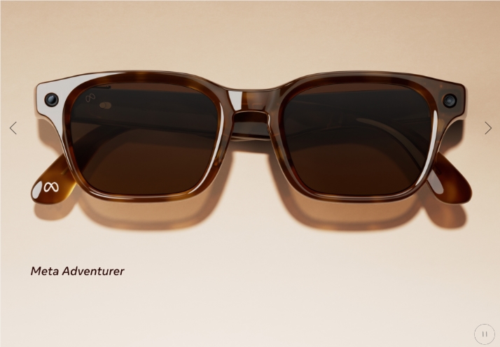 Meta发布Meta Glasses AI眼镜