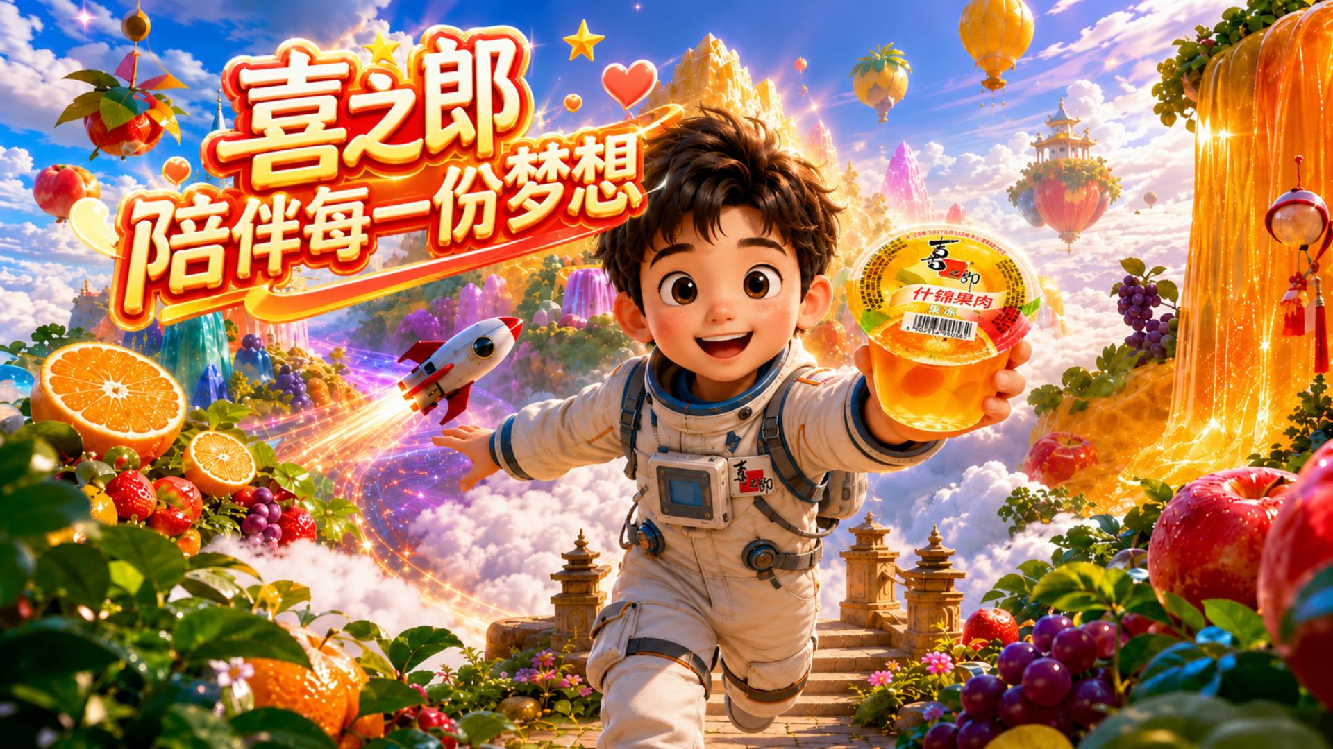 喜之郎，陪伴每一份梦想