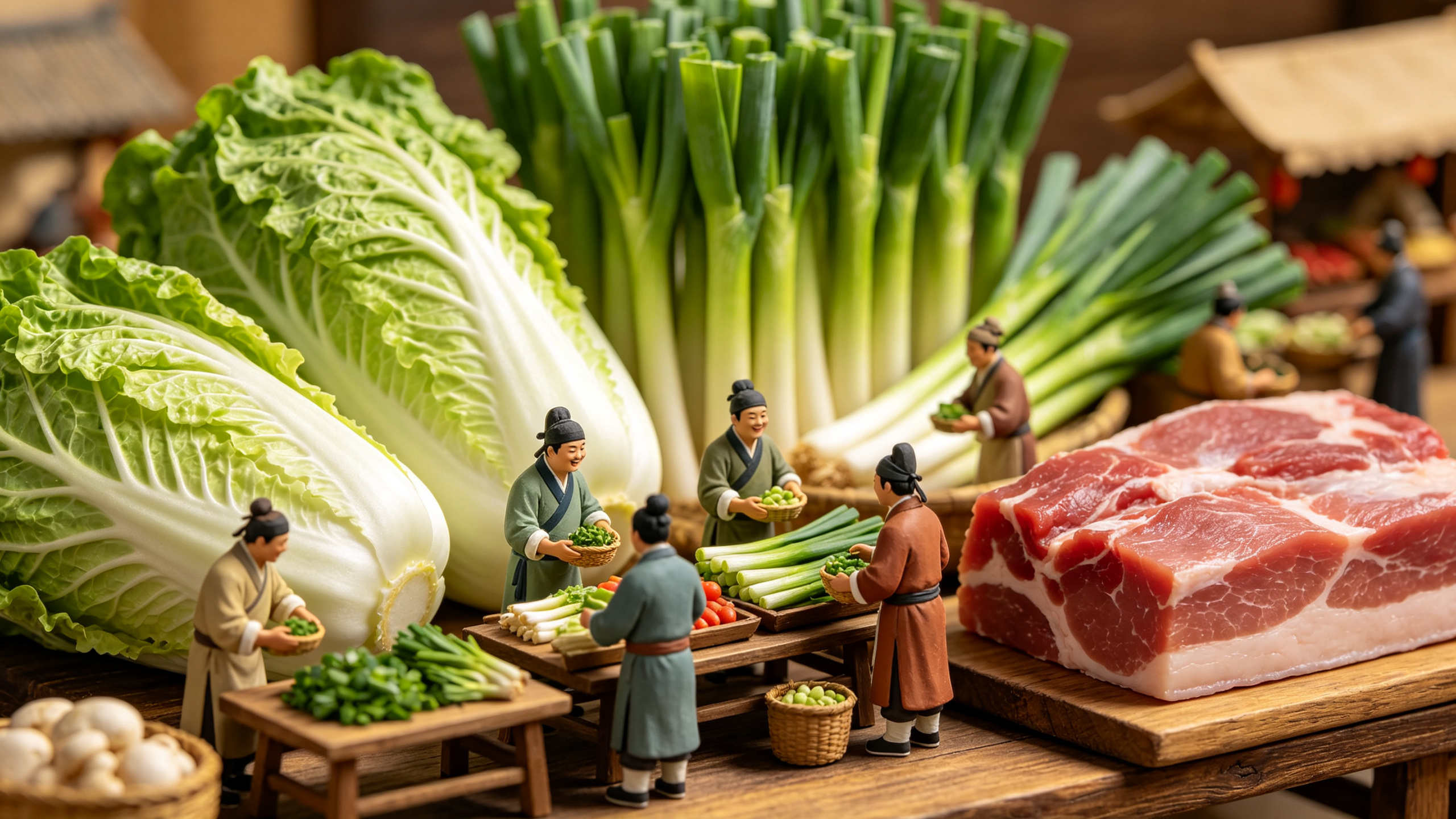 宋代迷你小人做饭？这组AIGC微缩摄影提示词太绝了
