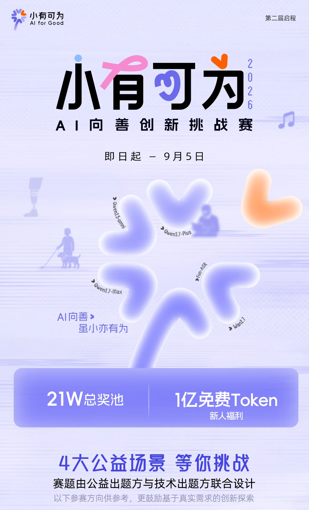 第二届小有可为AI向善创新挑战赛