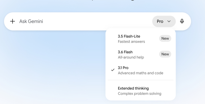 谷歌一次性发布三款Gemini模型