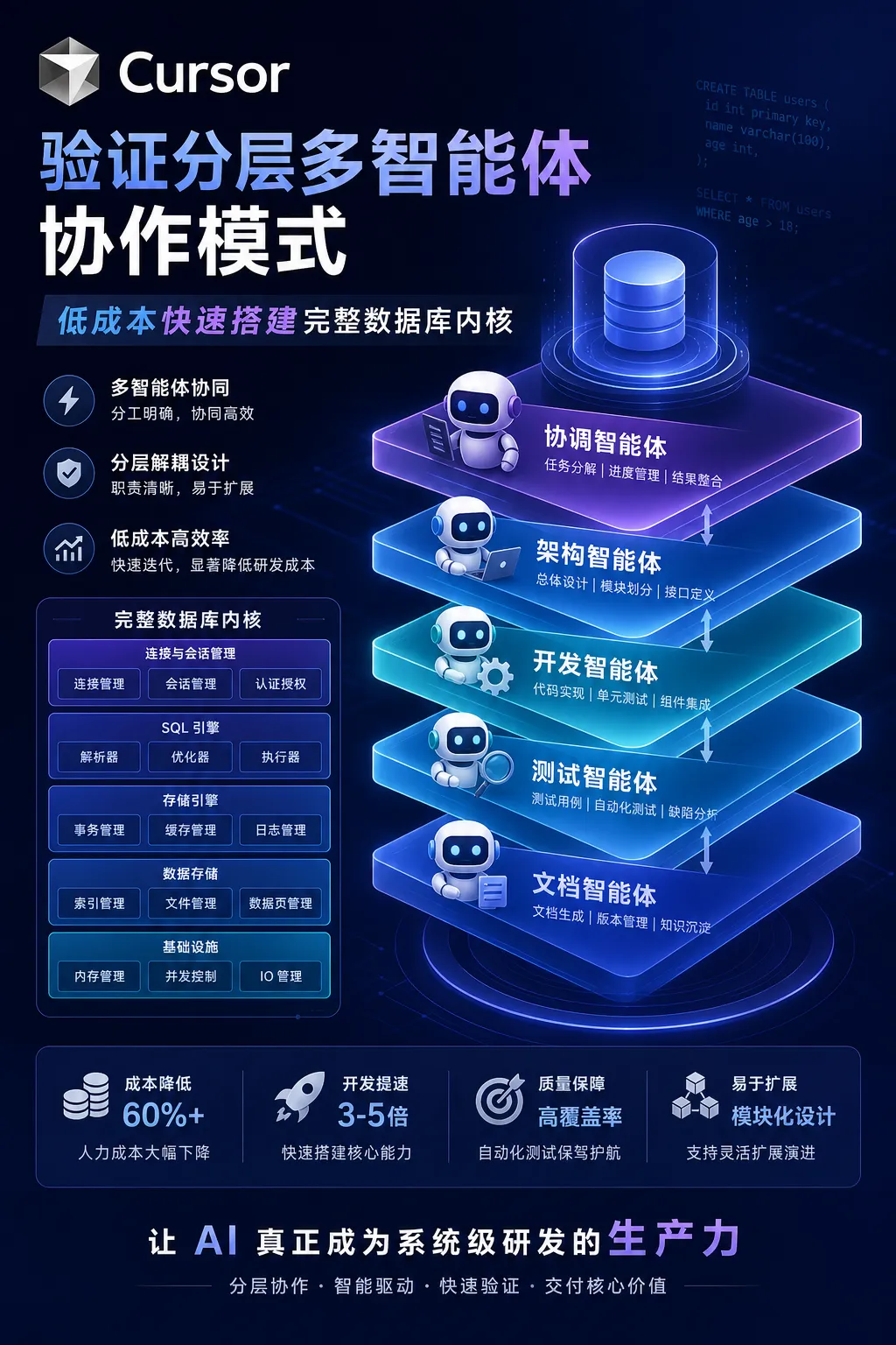 Cursor验证分层多智能体协作模式